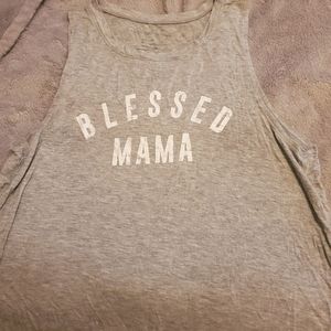 Blessed Mama tank